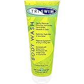 TRISWIM Chlorine Removal Body Wash 8.5 Fl Oz | Removes Chlorine, Bromine, Hard Water Minerals & Saltwater | Hydrates & Restores Skin | Moisturizing Chlorine Soap For Swimmers And Athletes