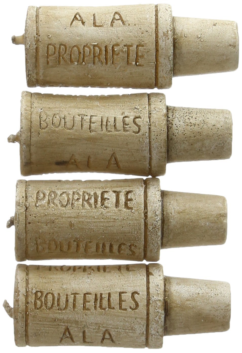 Wine Cork Candles Gift Set of 4 (Fits any Wine Bottle) Perfect Novelty Gift Item