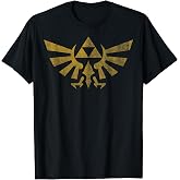 Legend of Zelda Royal Crest Distressed Badge T-Shirt