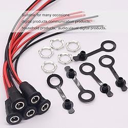 weideer 5Pcs 10A DC-099 DC Power Jack Cord Socket
