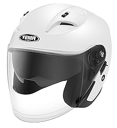 Motorcycle Open Face Helmet YEMA YM-637 DOT