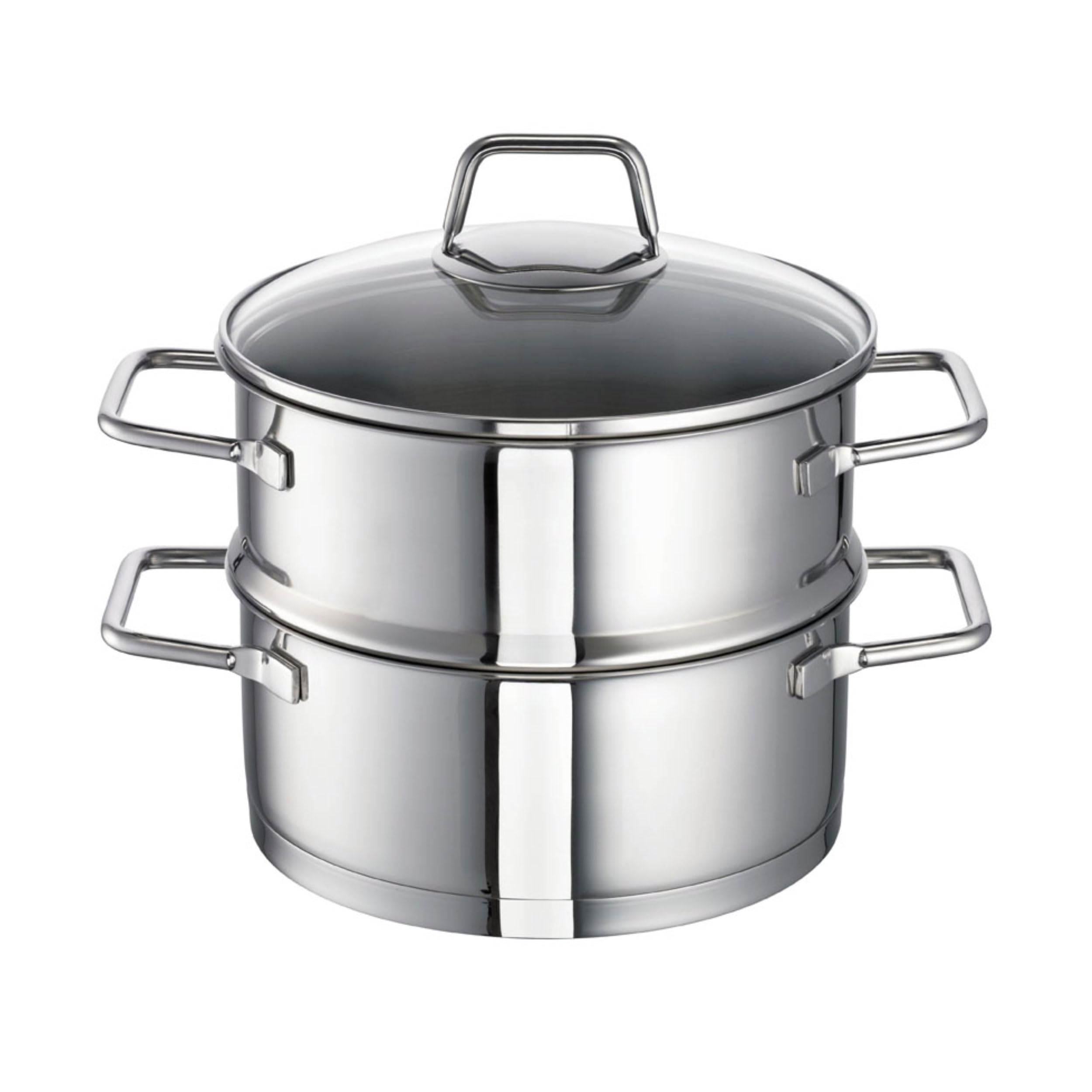 Schulte-Ufer Wega Stainless Steel Universal Steamer with Lid