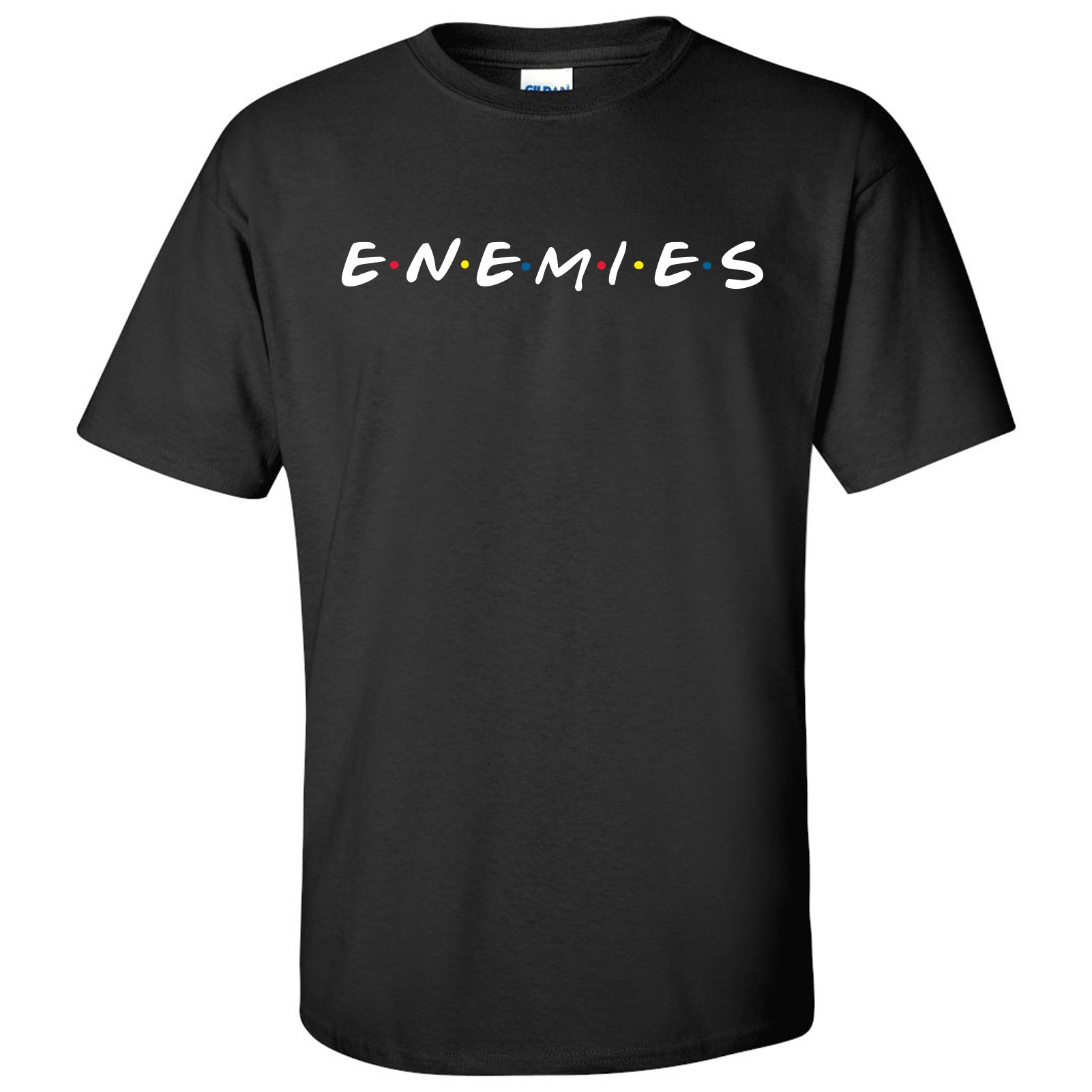 enemies friends t shirt