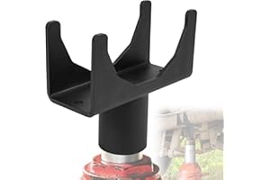 KSWLOR Bottle Jack Axle Adapter Lifting Saddle，Heavy Duty Bottle Jack Accessories，Jack Axle Adapter Lifting Saddle for 2Inch 