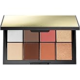 Kevyn Aucoin Sculpt and Define Contour Book: All-in-one makeup artist palette compact. Defines facial features. Eyes, cheekbone, nose & jawline. Highlighters to glow. All skin tones & shapes.