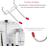 TuDou 230Pc Pegboard Hooks Bins Assortment Storage System Tools Accessories view 6