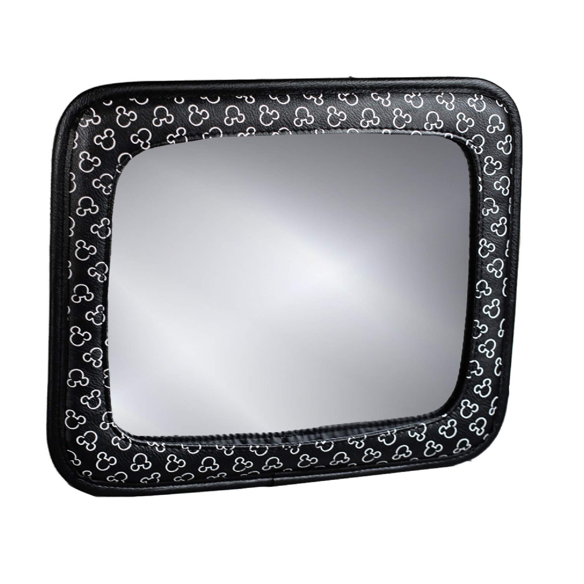 Disney Baby by J.L. Childress Rear View Baby Car Seat Mirror - Rear Facing Infant, Toddler, or Child, Travel Essentials, Shatterproof & Extra Clear, Adjustable, Universal Fit - Mickey Mouse