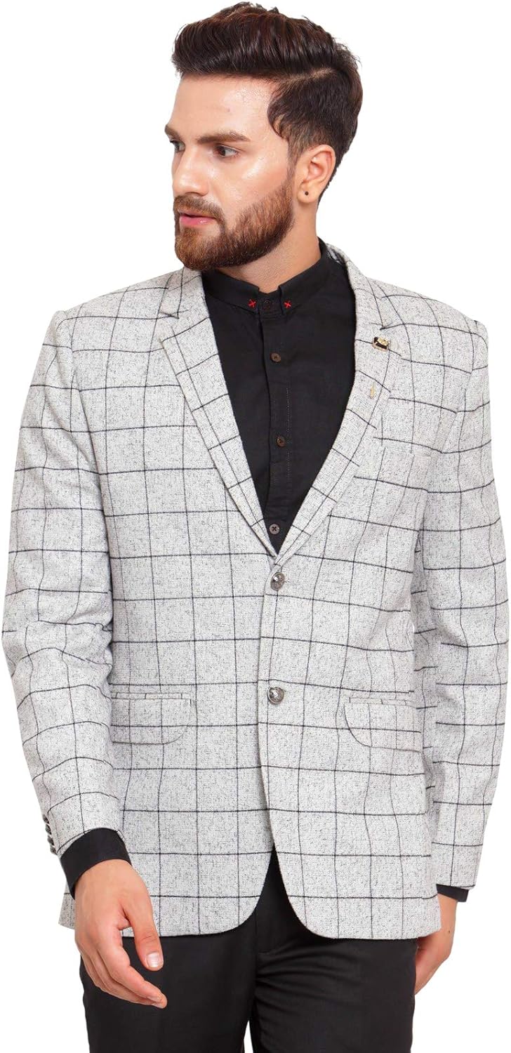 mens off white blazer