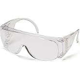 Pyramex Solo Jumbo Safety Eyewear Clear Lens Clear Frame