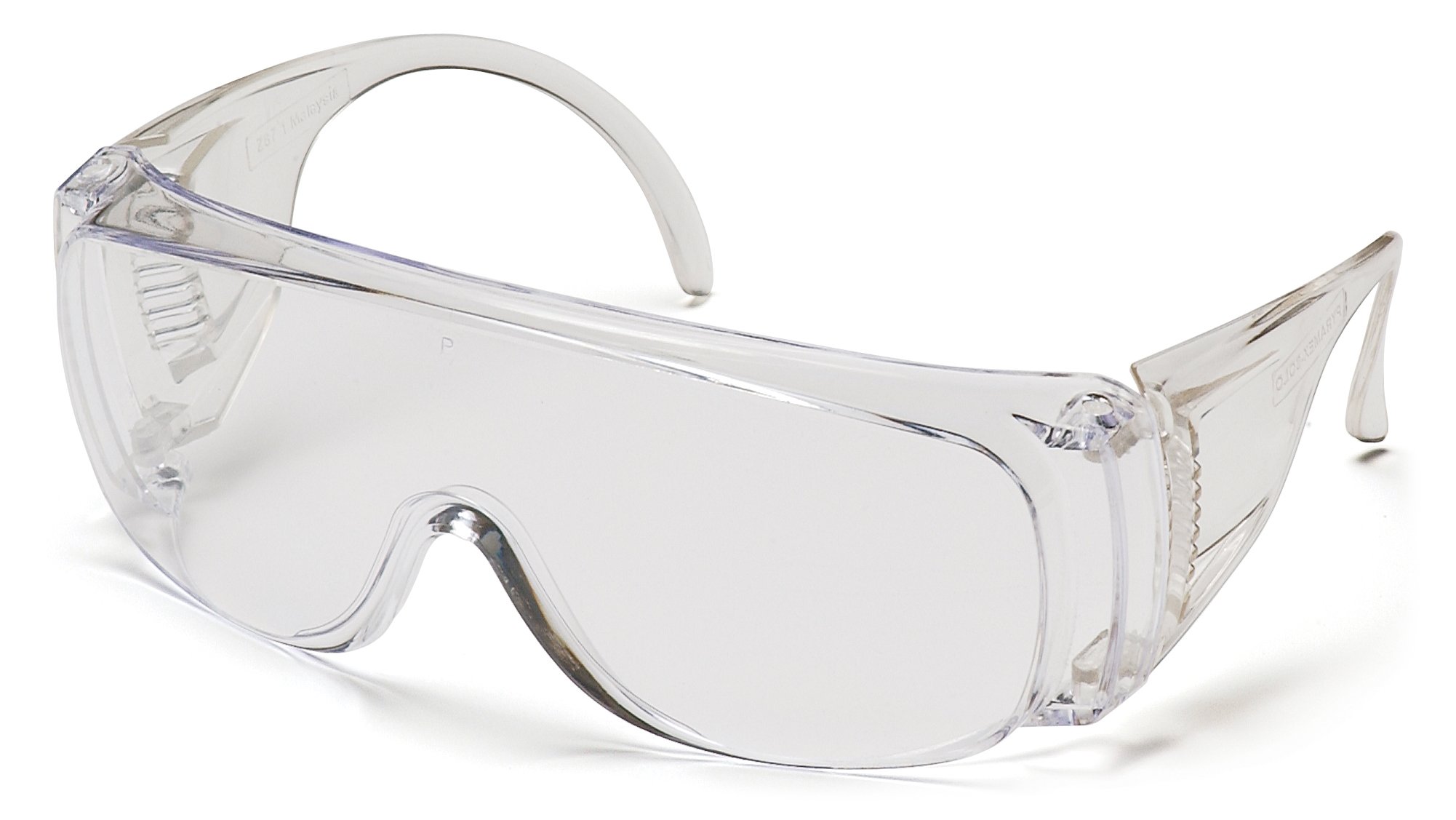 Pyramex Solo Safety Eyewear, Clear Lens/Frame Combination (1)