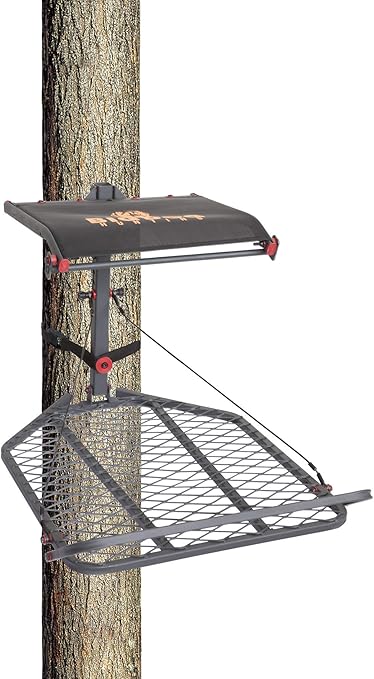Big dog hang on tree stand Clearance