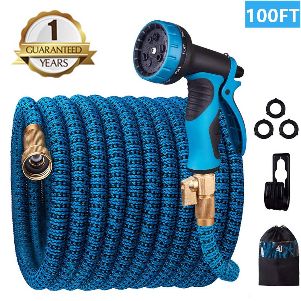 Best Garden Hose And Holder Set 100Ft