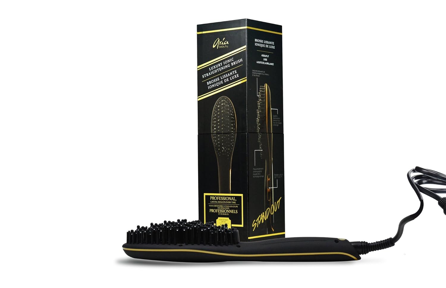 aria beauty hair straightener reviews