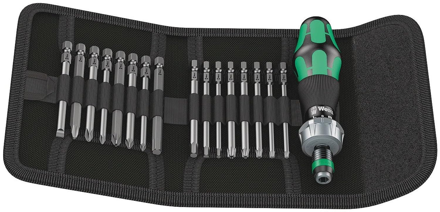 Wera Kraftform Kompakt 60 Bit-Holding Screwdriver & Bit Set