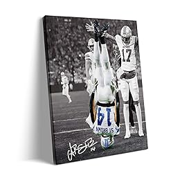 B.B.F MAKE American Football Sports Canvas Wall Art