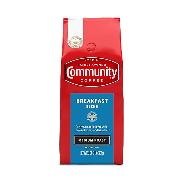 COMMUNITY COFFEE BREAKFAST BLEND MEDIUM ROAST PREMIUM GROUND...