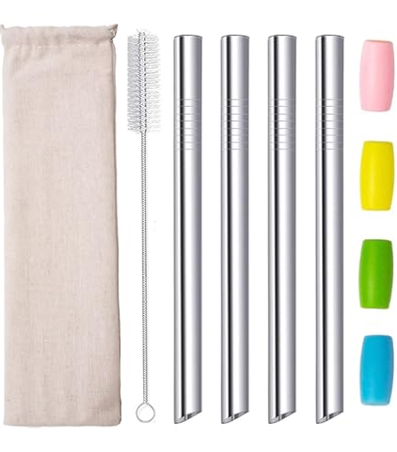 MChomely 11-Pack Reusable Funny Party Straws - Bachelorette, Birthday, Cocktail Straws (Multicolor, Flesh-Toned Design)