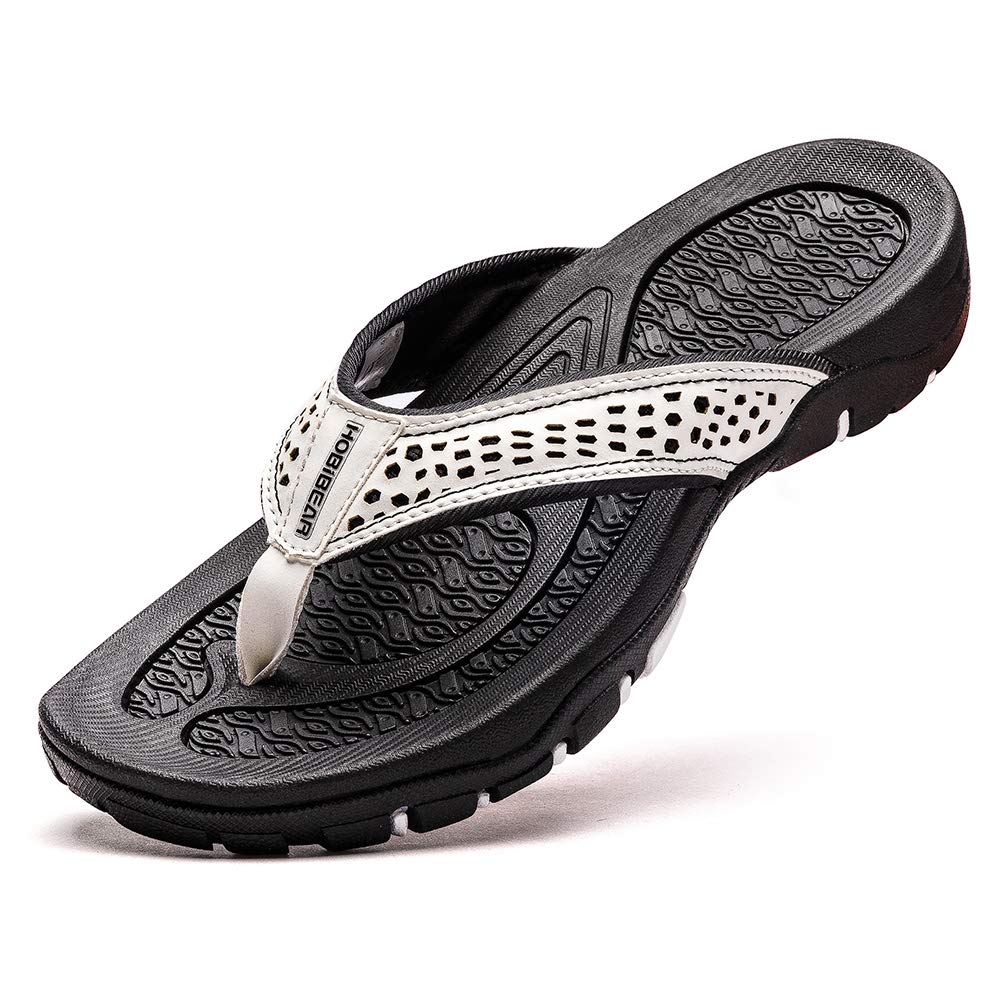 GUBARUN Mens Sport Flip Flops Comfort Casual Thong Sandals Outdoor