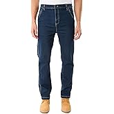 Smith's Workwear Mens Big Men's Stretch Relaxed Fit Carpenter Jean