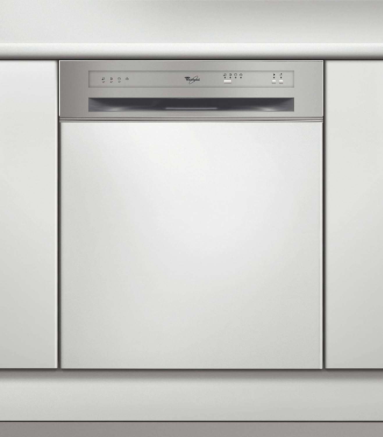 semi integrated dishwasher