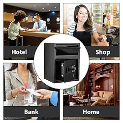 1.9 Cu.Ft Heavy Duty Drop Safe with Drop Slot for