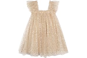 AGQT Baby Girls Tutu Dress Tulle Sundress Size 9M-5T