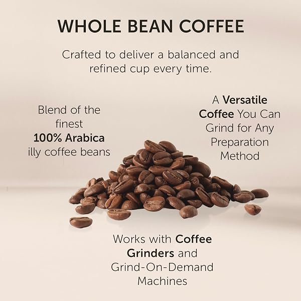 ILLY WHOLE BEAN COFFEE – PERFECTLY ROASTED – COSTA RICA MEDIUM ROAST – WITH NOTES OF HONEY, VANILLA & CITRUS – 100% ARABICA BEANS – NO PRESERVATIVES – 8.8 OUNCE