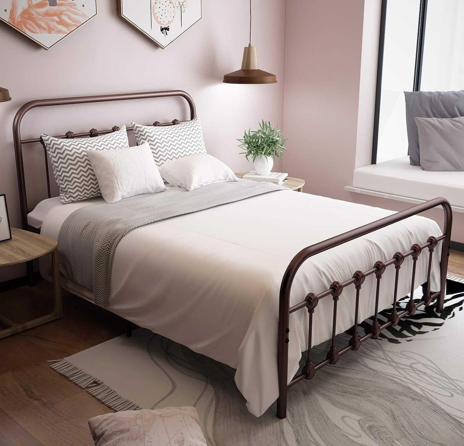 Best Metal Full Headboard Only Farmhouse