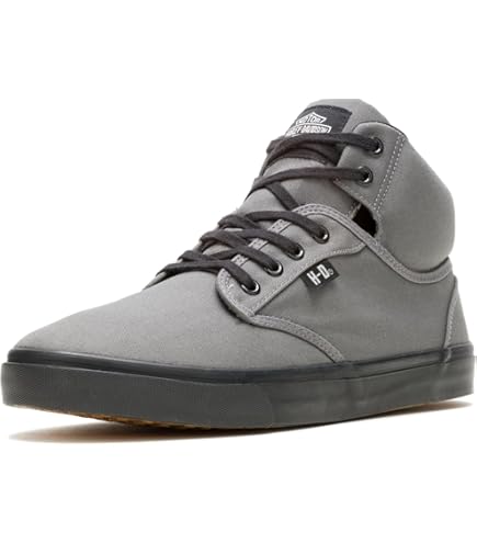 Harley-Davidson Tenis Torland Para Mujer, Negro/Naranja, 5 US : Harley- Davidson