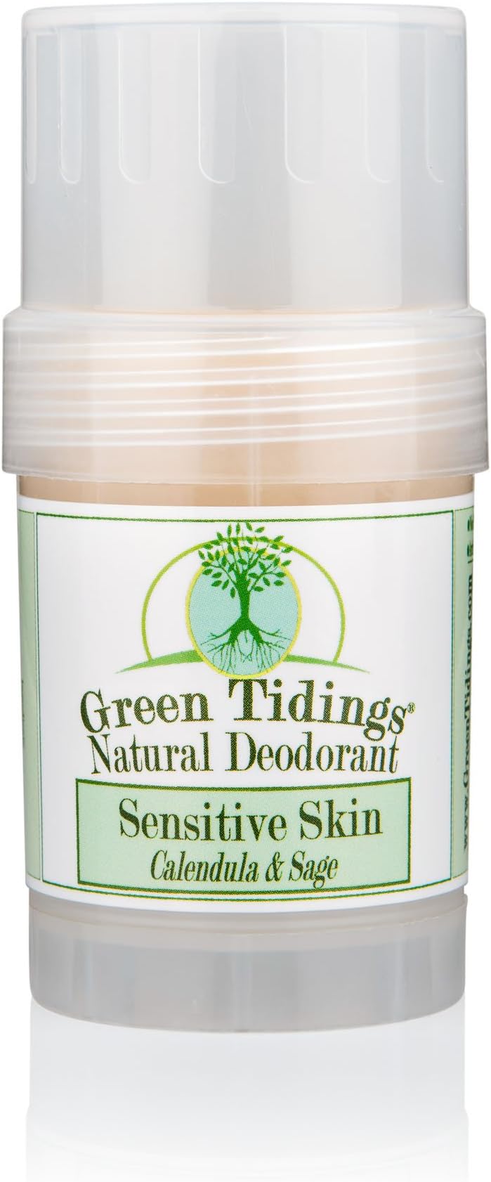 Green Tidings Natural SENSITIVE SKIN Deodorant, Calendula & Sage (1 Ounce)
