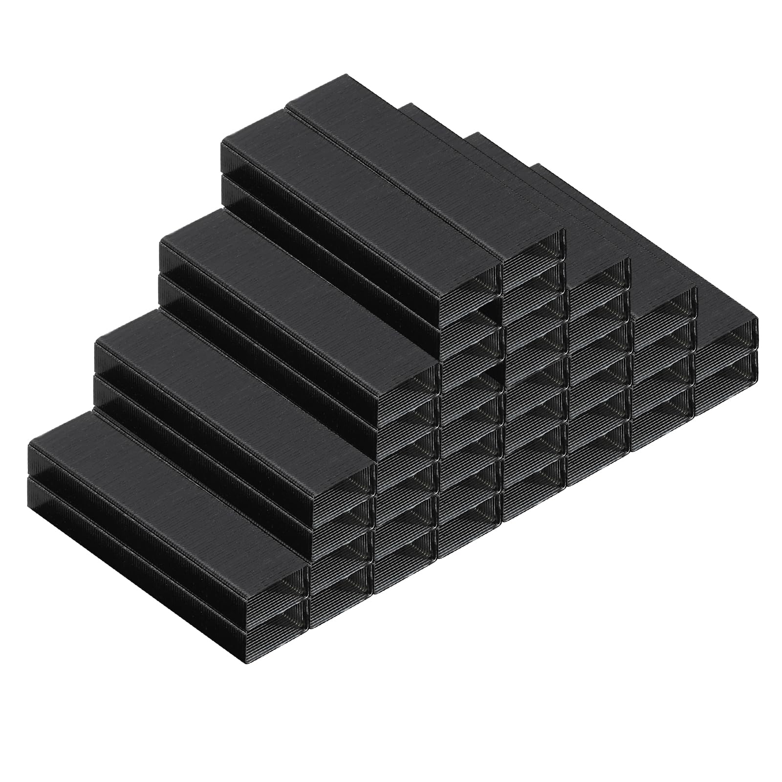PATIKIL Staples for Stapler, 8 Pack(1000Pcs Per Pack) 26/6 Standard 1/4 Inch Length Staples Jam Free for Home Office Supplies, Black