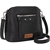 Wrangler Small Crossbody Bags for Women Shoulder Cute Purses and Handbags with Adjustable Strap