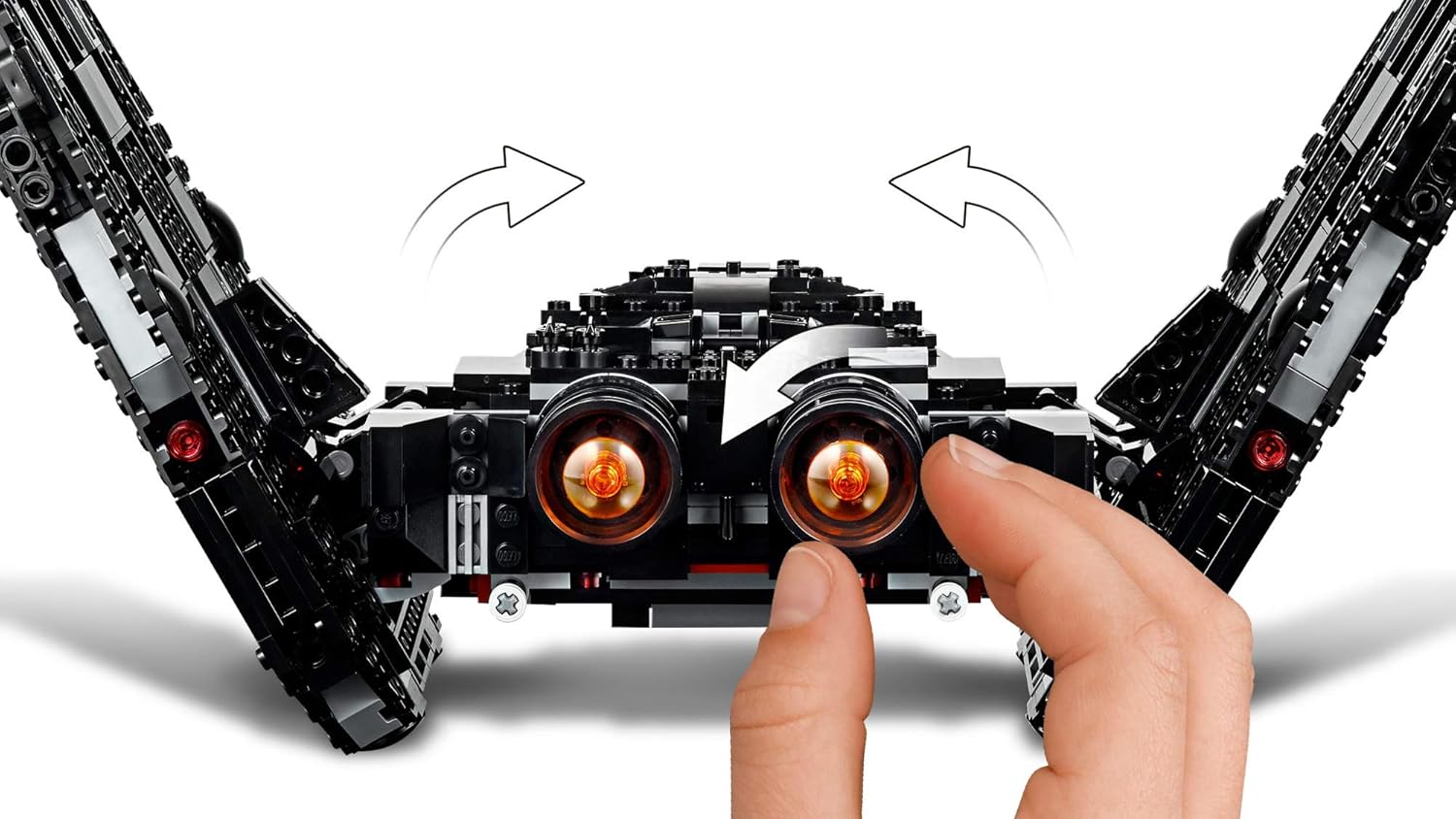 LEGO Star Wars: The Rise of Skywalker Kylo Ren’s Shuttle 75256 Star Wars Shuttle Action Figure Building Kit (1,005 Pieces): Toys & Games