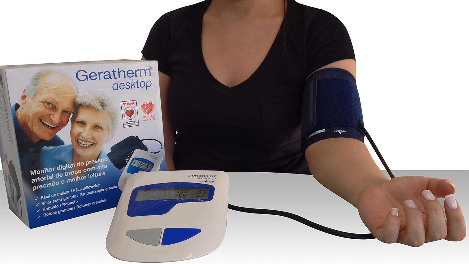 Geratherm Desktop GP/Fully Automatic Upper Arm Blood Pressure Monitor