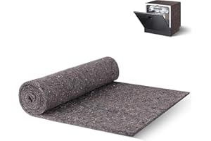 Tafbrik Dishwasher Insulation Blanket, Pipe Insulation Roll Sound Insulated Blanket for Wall, Pipe, Dishwasher (18 x 70 x 0.4