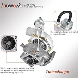 labwork Turbocharger with Gaskets Replacement for