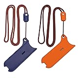 ZUYOOK PU Leather Case Lanyard Necklace case for