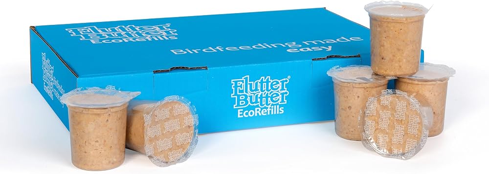Jacobi Jayne Flutter Butter EcoRefills Original Peanut Butter Bird Food 24