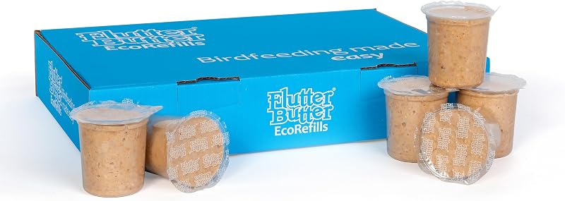 Jacobi Jayne Flutter Butter EcoRefills Original Peanut Butter Bird Food 24