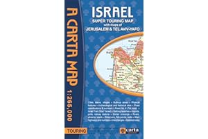 Carta's Israel Super Touring Map