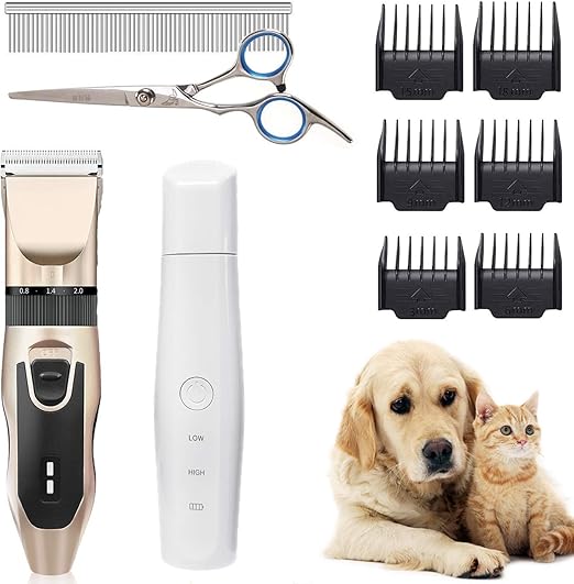 amazon dog grooming clippers