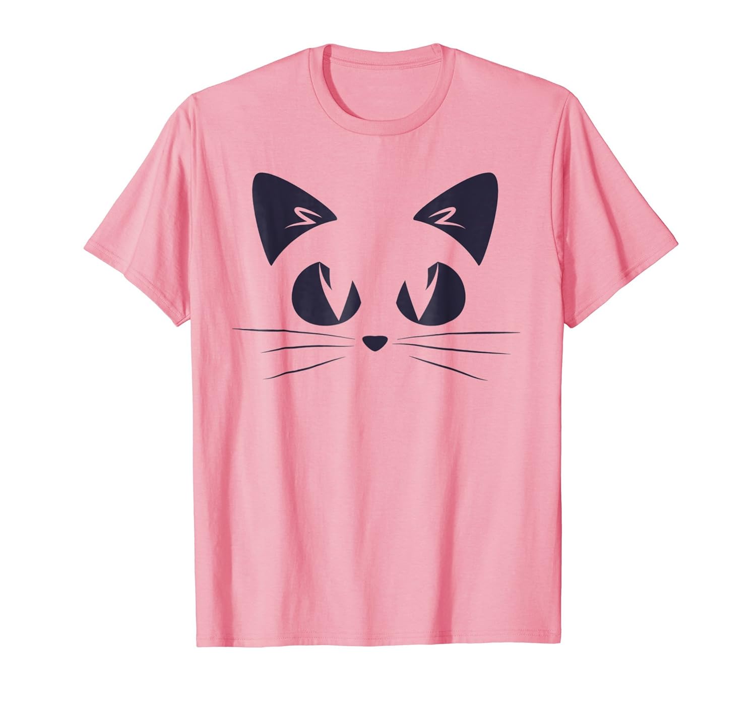 Cute Cat T-Shirt Cool Funny Halloween Cats Costume Top Tee-Rose