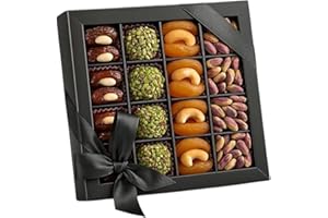 Andy Anand Chocolatier Gluten Free All Natural Truffles & Stuffed Dates Gift Box – Deliciously Healthy Embracing Nature's Goo