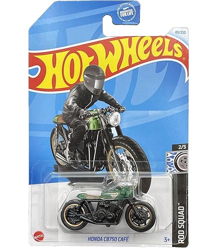 Hot Wheels Moto Series 3/5 Honda Monkey Z50 115/250, Black