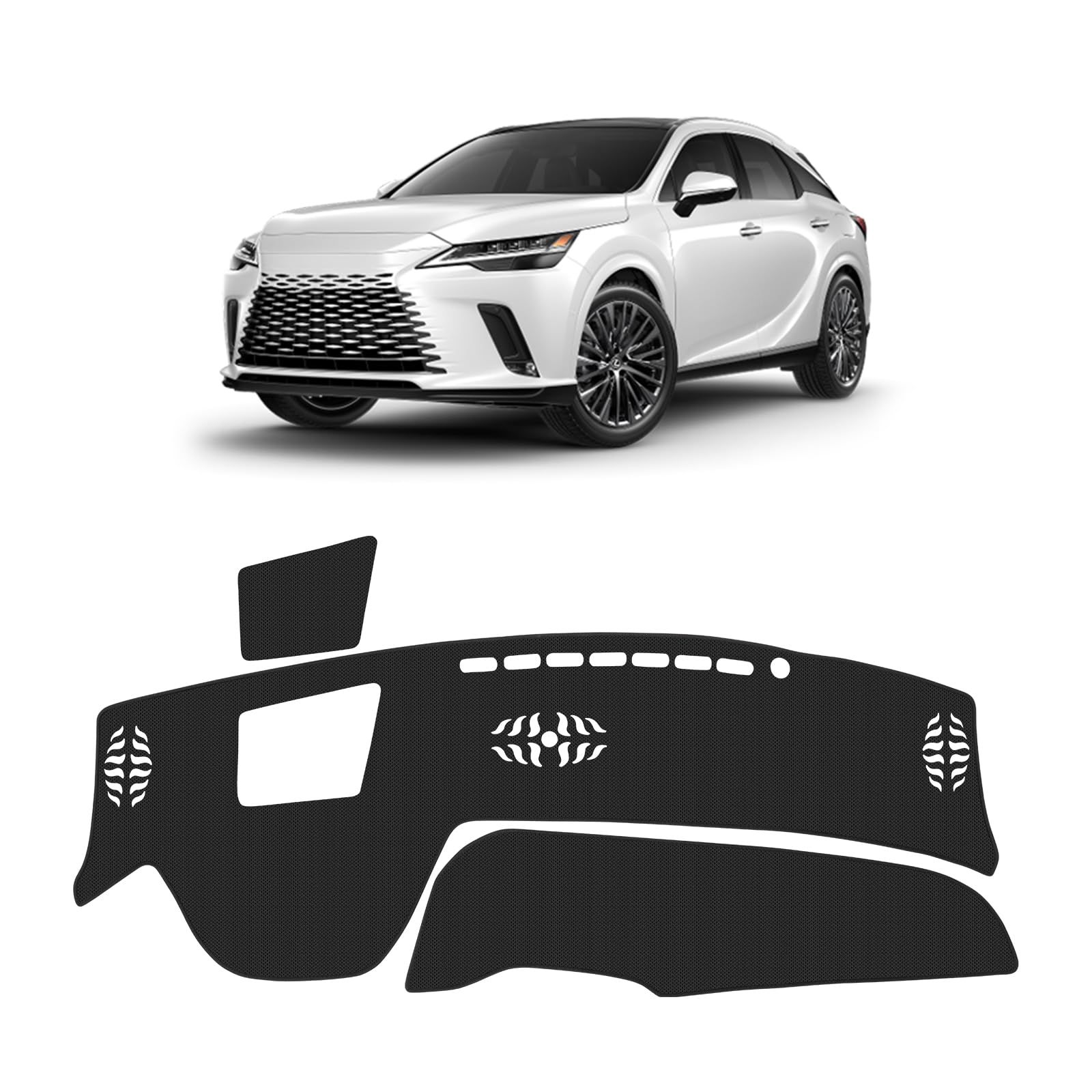 Lexus Rx Dash Covers FIILINES Dash Cover for 2023-2025 Lexus RX RX350 RX350h RX500h ...