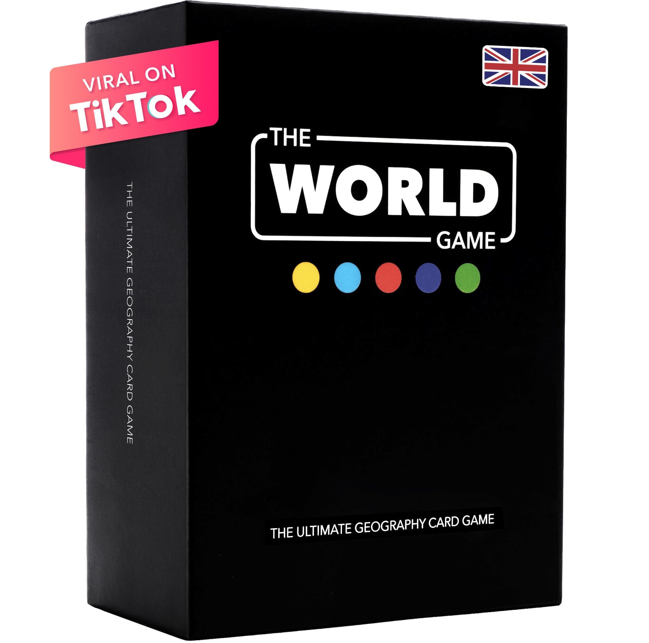The World Game - Geography Card Game - Educational Board Game for Kids, Family & Adults - Learning Game for Teenage Boys & Girls
