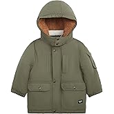 OSHKOSH B'GOSH Heavyweight Parka Jacket for Boys, Winter Coat with Hood
