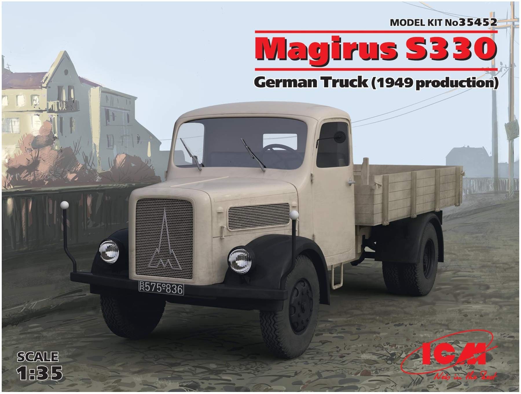 ICM 1:35 - Magirus S330 German Truck (1949)