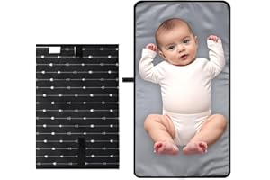 Baby Diaper Changing Pads, 1Pack Portable Changing Pad for Newborn Girl & Boy, Waterproof Travel Baby Changing Mat - Lightwei