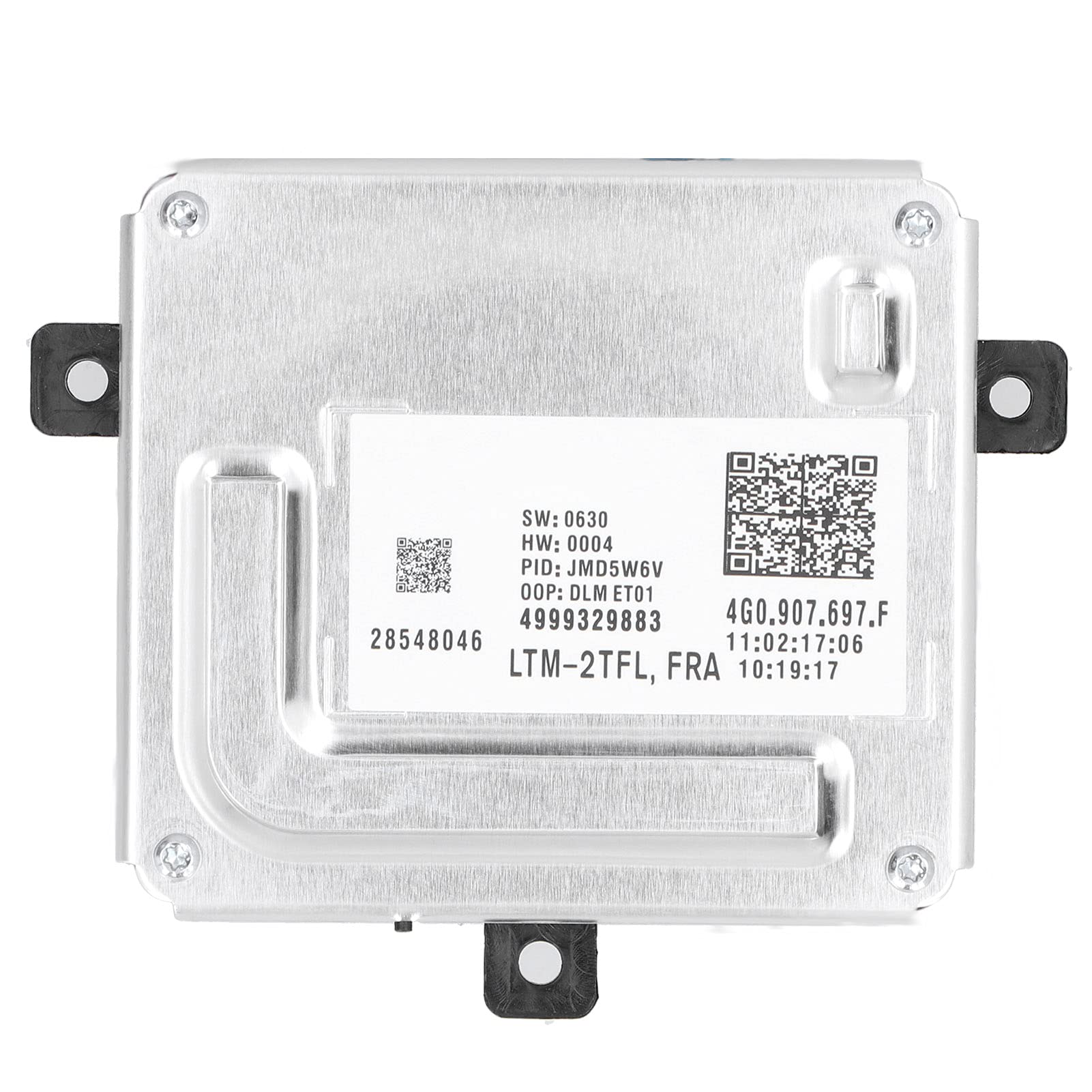 4G0907697D 28357987 4g0.907.697.d 4g0907397d a5 xenon headlight DRL Control Ballast, Aluminum Alloy + Plastic Daytime Running Light Module DRL Control Ballast Replacement for A1 A3 A4 A5 A6 A8 Q3 Q5